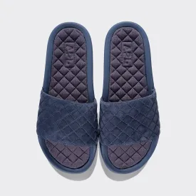 Men's Suede Lusso Slide Midnight