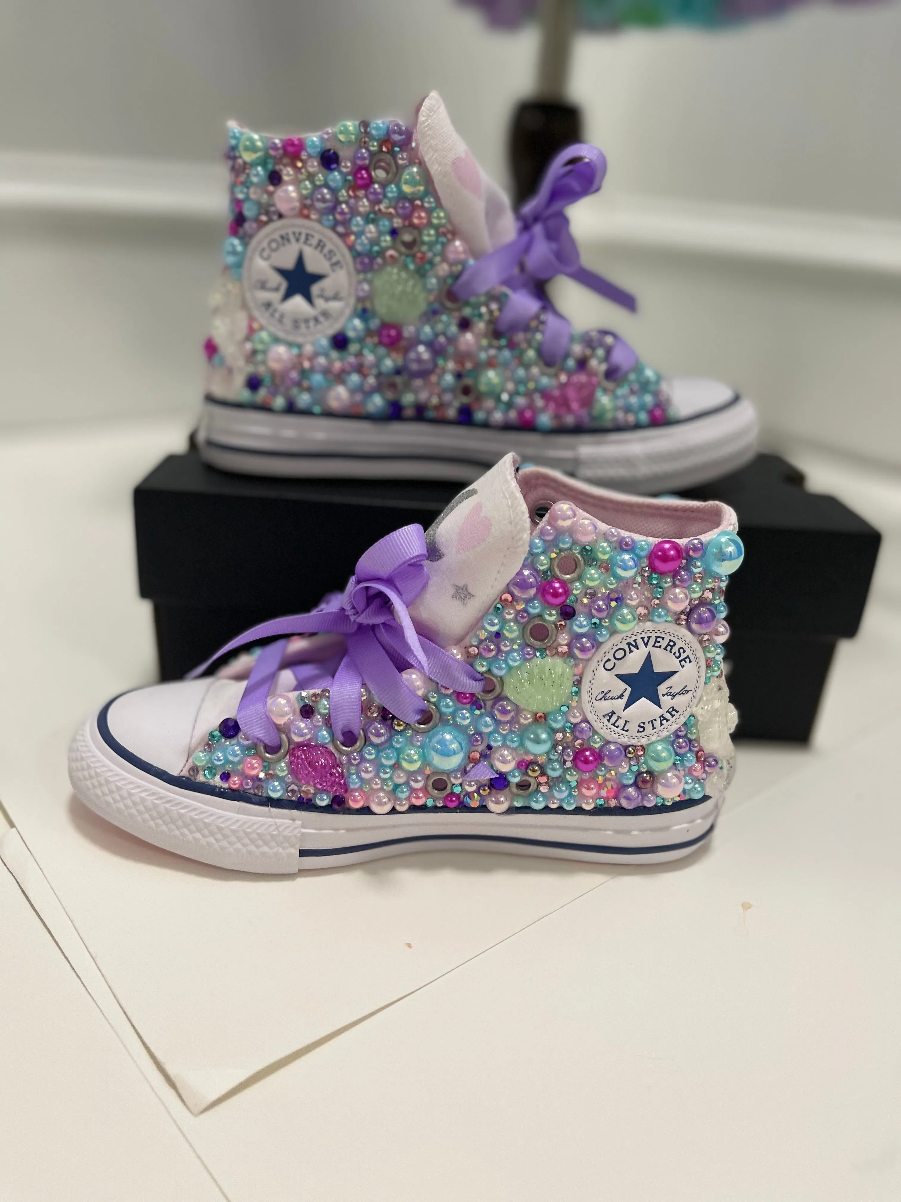 Mermaid Converse Shoes