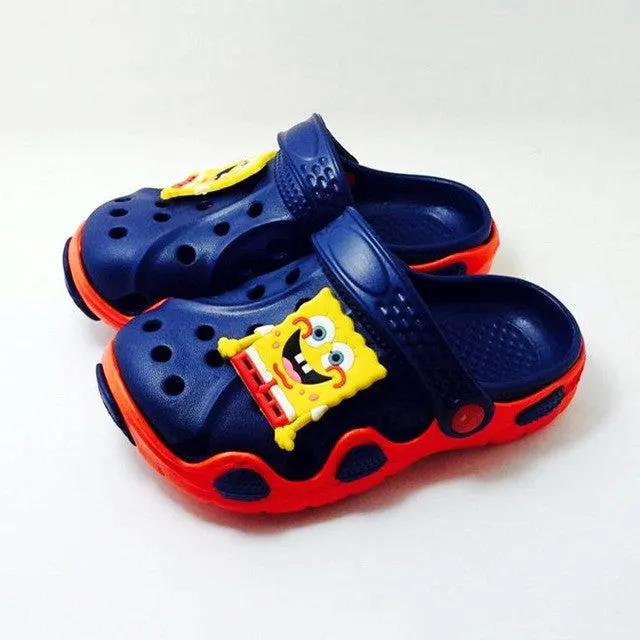 NEW Arrival Youth Boys/Girls Fashion Summer Sandals Beach Clog Croc Fit shoe charms/Flip Flops Slippers EVA Shoes