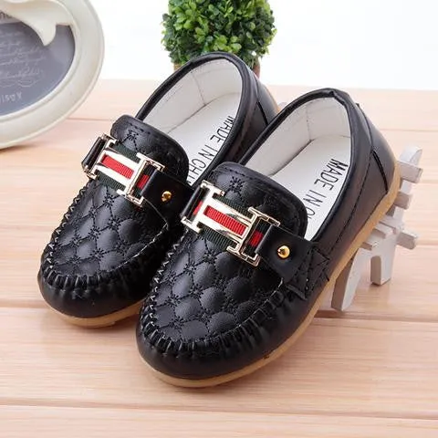 New Boy Girl Children's Slip-on Loafers Oxford Flat Shoes Kids Fashion Sneaker Baby Mocassins Running Shoes (Toddler/Little Kid)