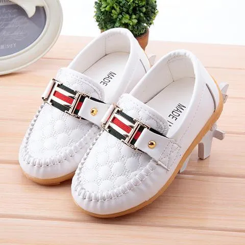 New Boy Girl Children's Slip-on Loafers Oxford Flat Shoes Kids Fashion Sneaker Baby Mocassins Running Shoes (Toddler/Little Kid)