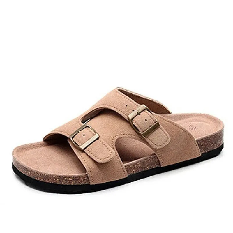 OCW Men Orthopedic Sandals Lightweight Buckle Summer Slides