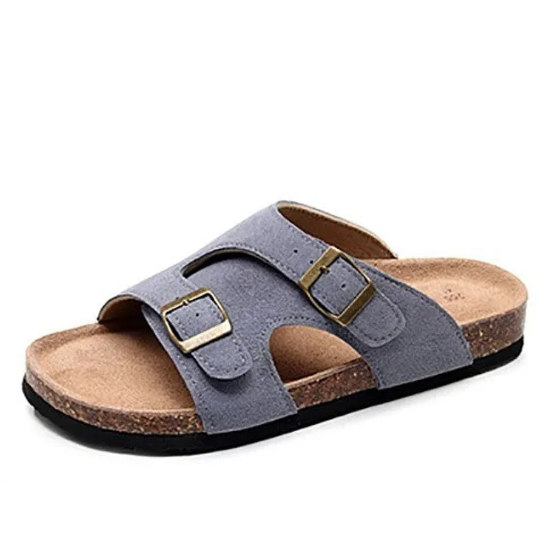 OCW Men Orthopedic Sandals Lightweight Buckle Summer Slides