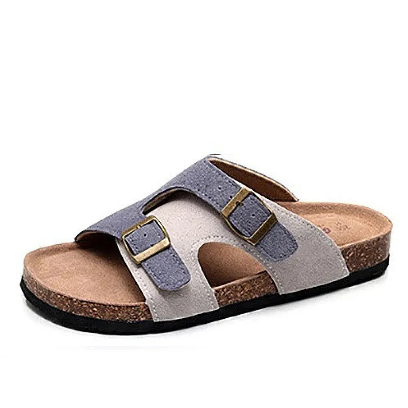 OCW Men Orthopedic Sandals Lightweight Buckle Summer Slides