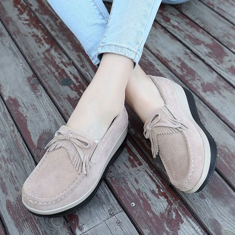 OCW Women Premium Suede Made Comfortable Casual Shoes