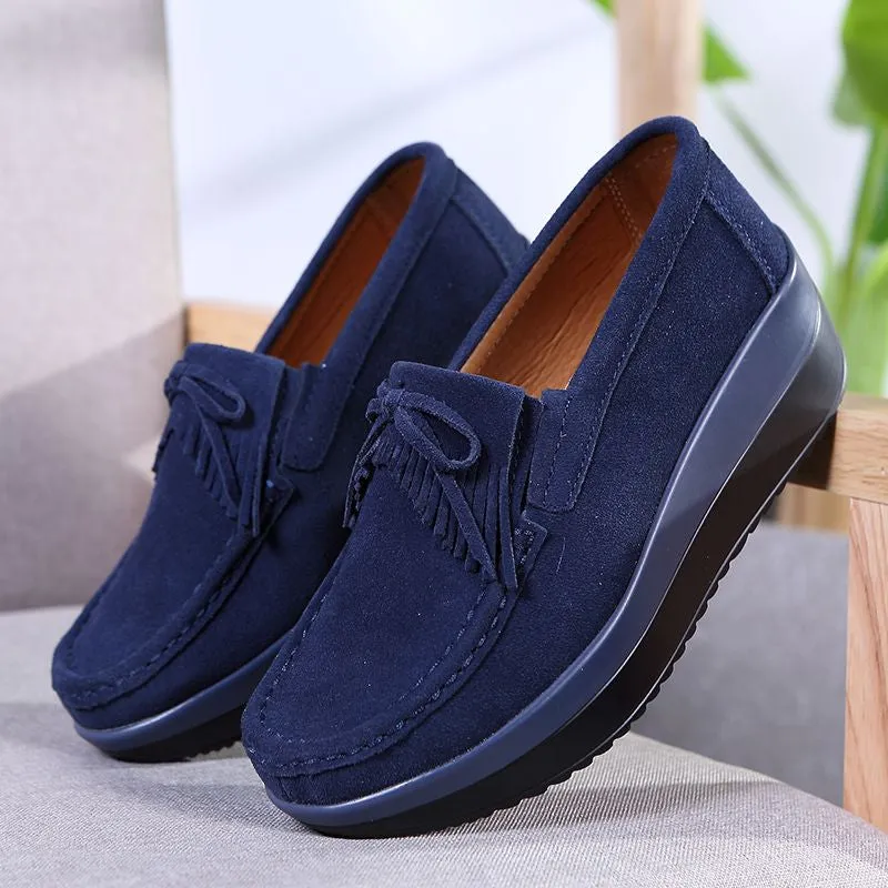 OCW Women Premium Suede Made Comfortable Casual Shoes