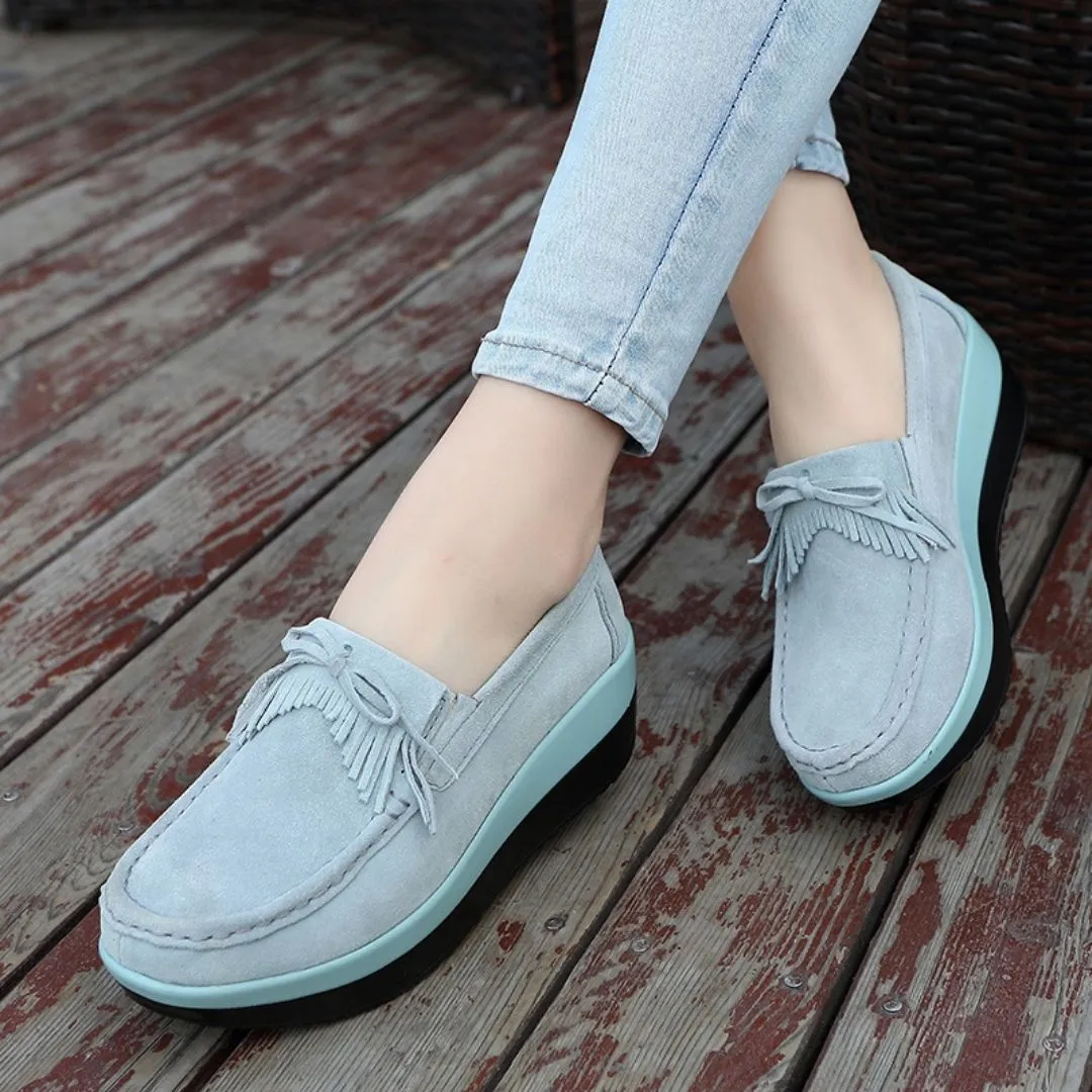 OCW Women Premium Suede Made Comfortable Casual Shoes