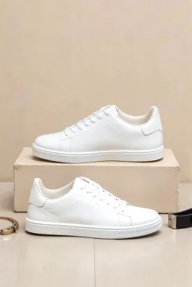 Old Money Classic Solid Color Elegant Sneaker Shoes