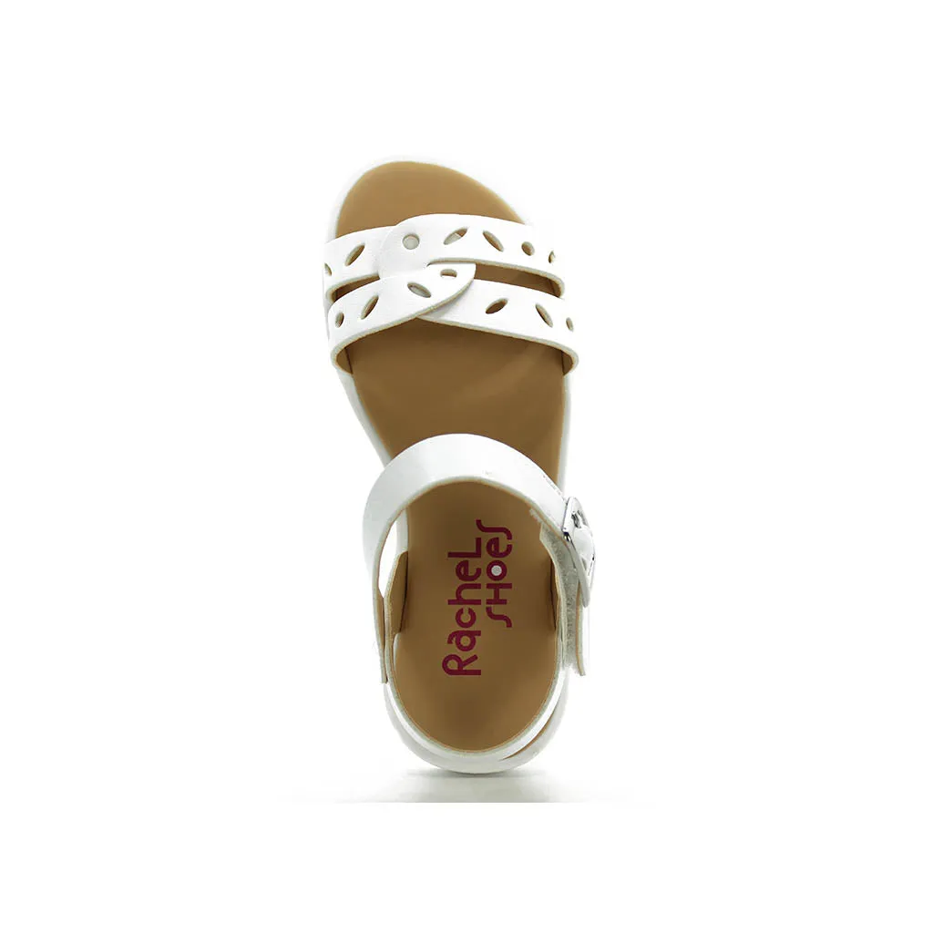 Rachel Leighton Sandals White Toddler Kids Girls - Kids Shoes