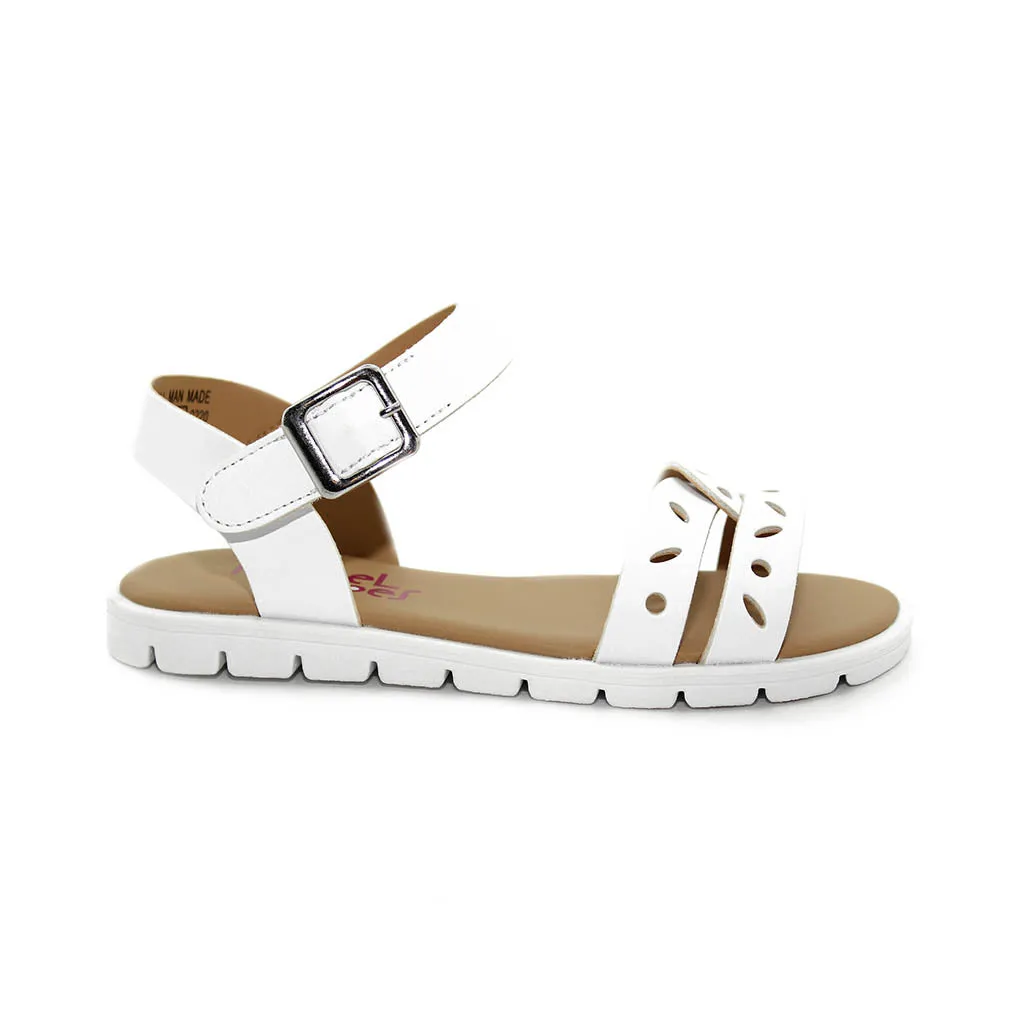 Rachel Leighton Sandals White Toddler Kids Girls - Kids Shoes