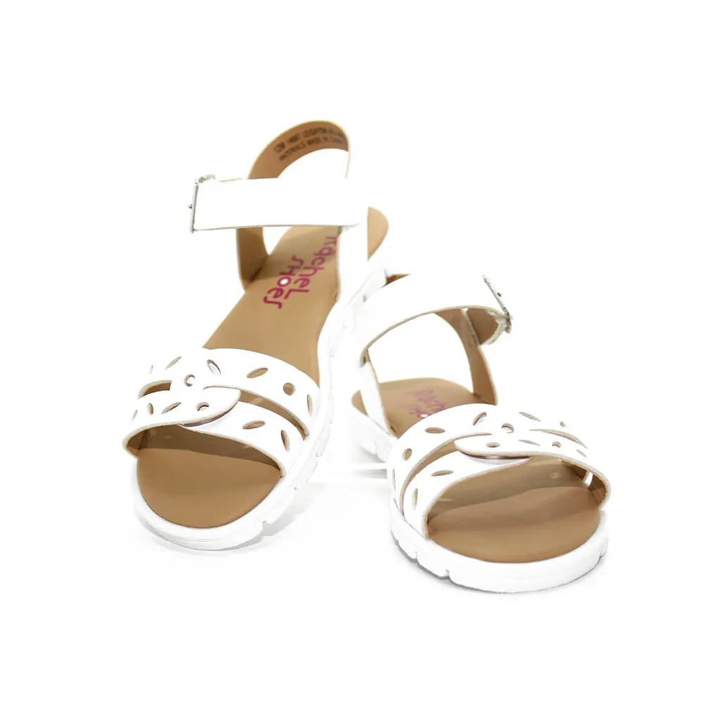 Rachel Leighton Sandals White Toddler Kids Girls - Kids Shoes