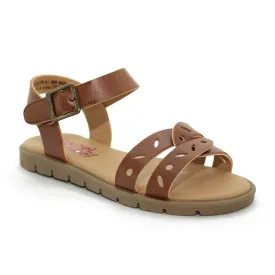 Rachel Lil Leighton Sandals Amber Brown Walkers Toddlers Kids Girls - Kids Shoes