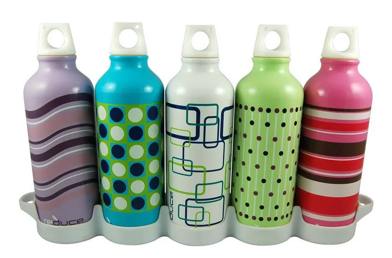 Reduce Water Week Aluminum Bottles - 5 Piece Set