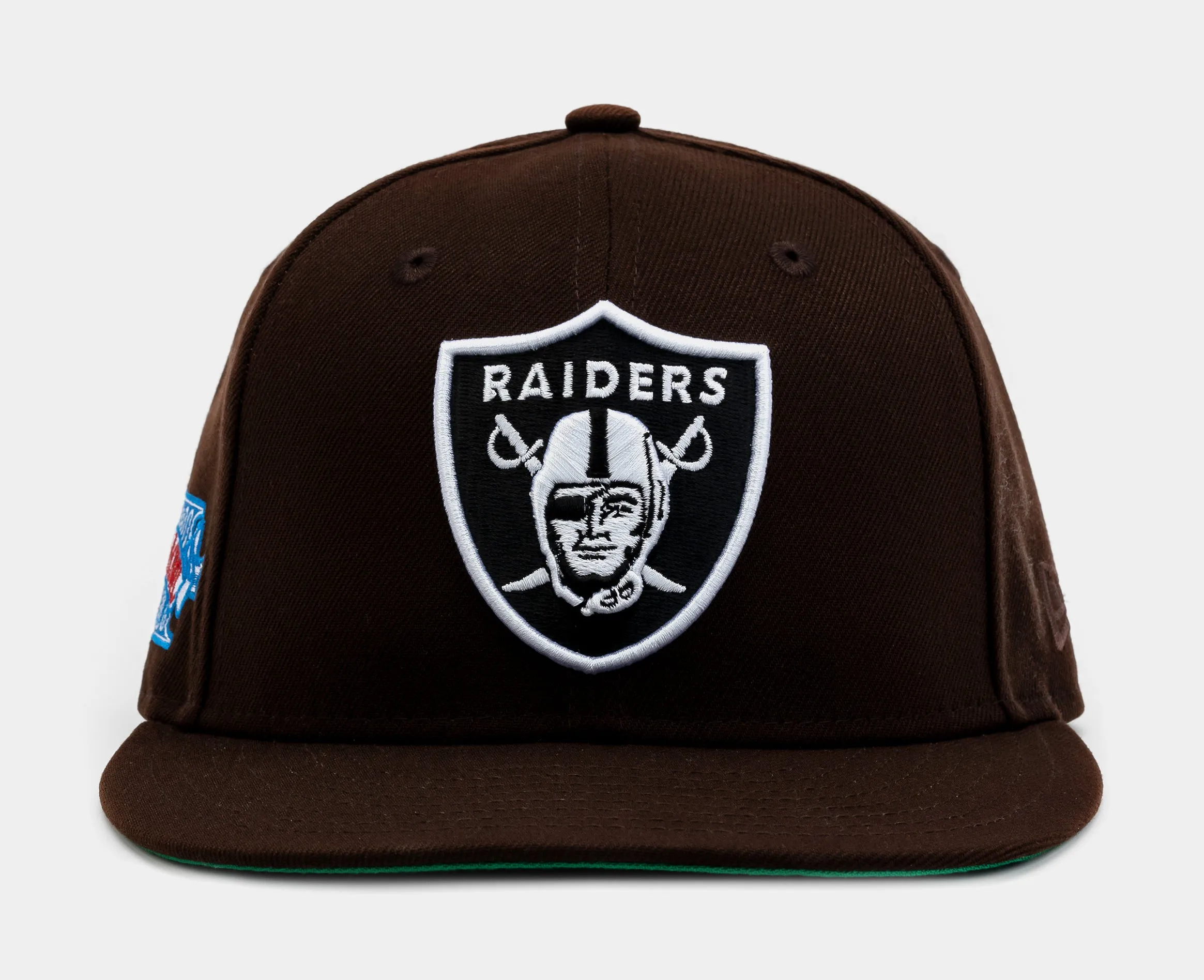 Shoe Palace Collection Las Vegas Raiders 59Fifty Mens Fitted Hat (Brown)