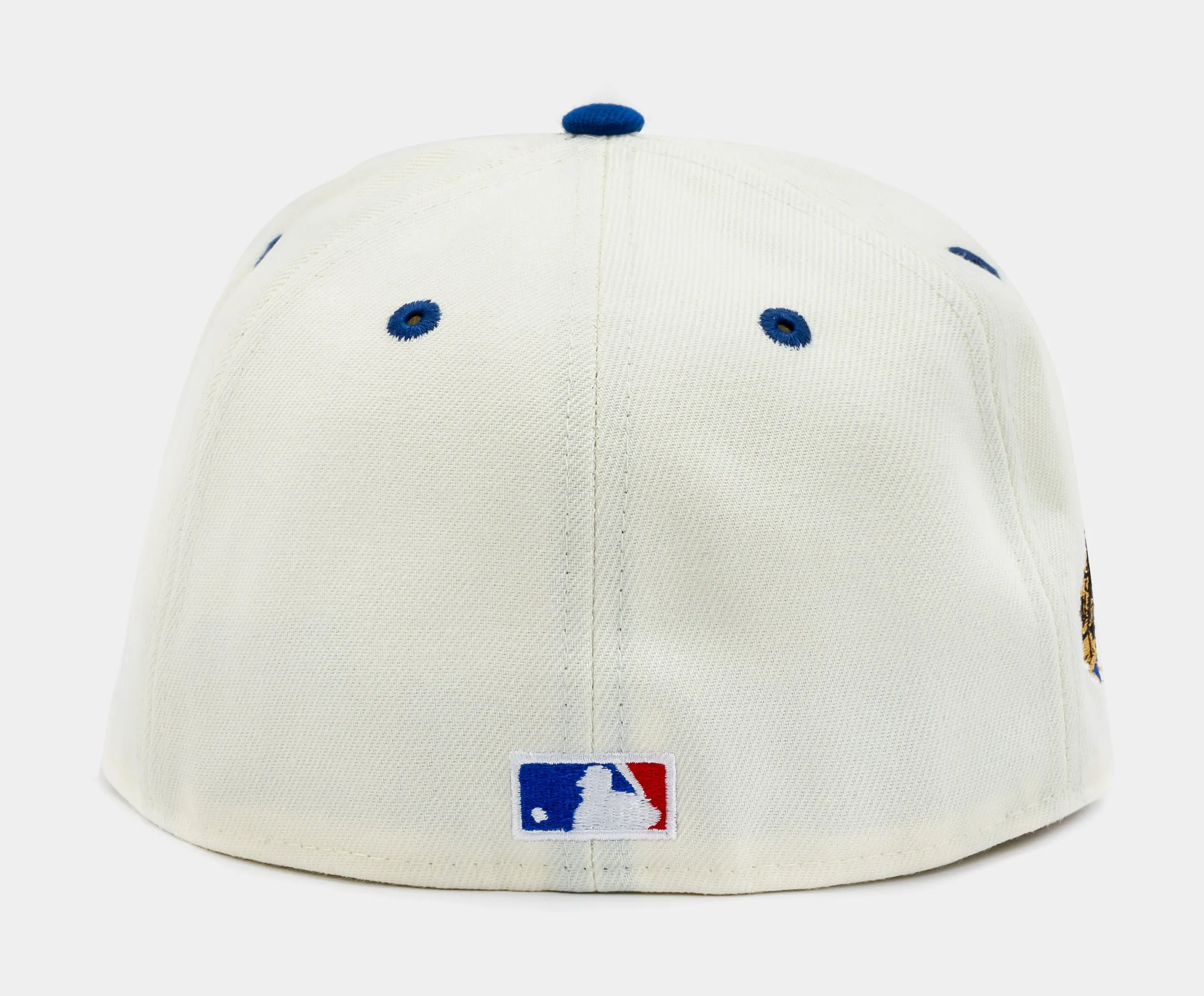 Shoe Palace Collection Los Angeles Dodgers 59Fifty Mens Fitted Hat (White/Blue)