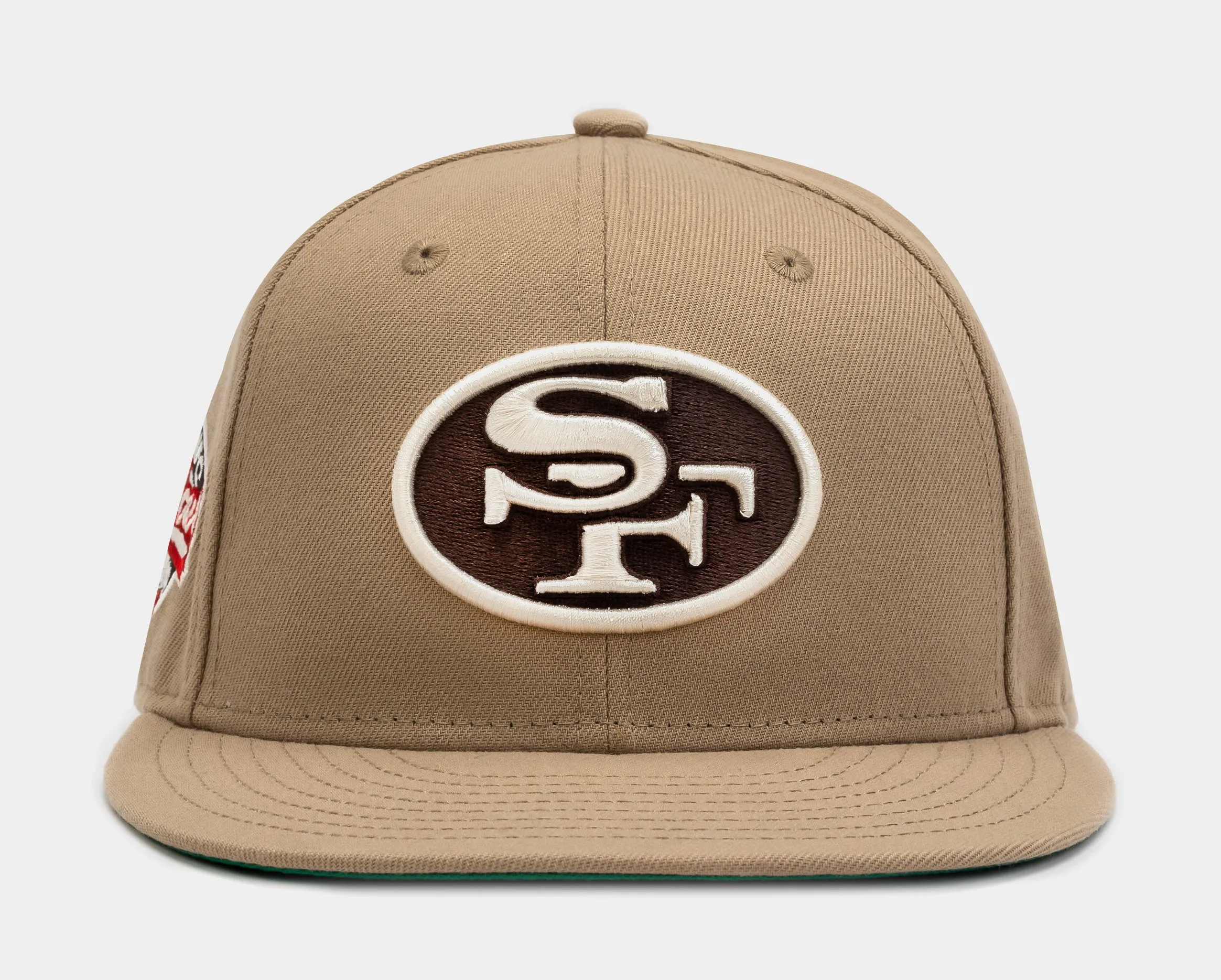 Shoe Palace Collection San Francisco 49ers 59Fifty Mens Fitted Hat (Khaki)