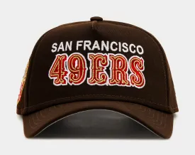 Shoe Palace Exclusive San Francisco 49ers 9Forty Snapback Mens Hat (Brown)