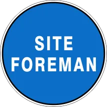 SITE FOREMAN