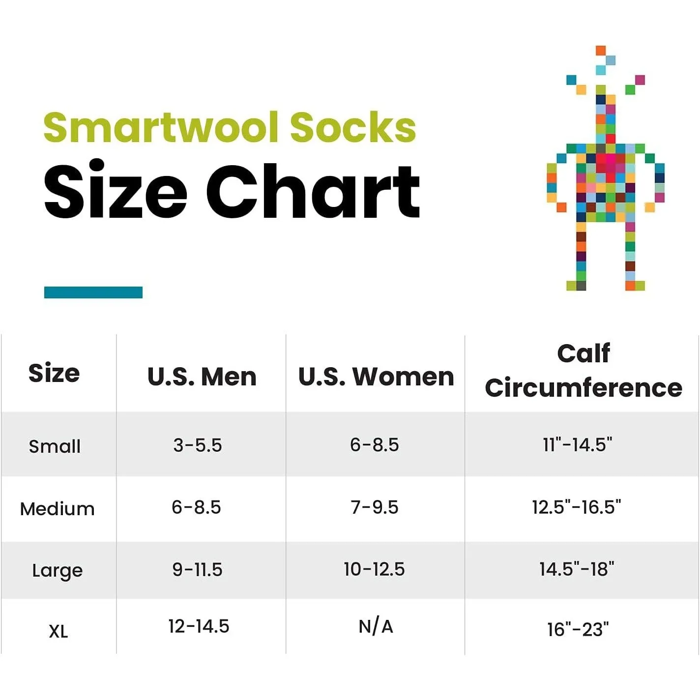 Smartwool Men's Run Targeted Cushion Merino Wool Compression Over-the-Calf Socks