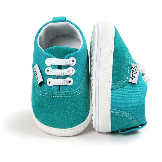 Spring Autumn Baby Newborn Girl Boy Soft Sole Anti-skid Toddler Infant Sneaker Shoes Casual Prewalker