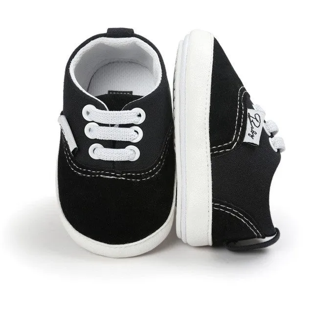 Spring Autumn Baby Newborn Girl Boy Soft Sole Anti-skid Toddler Infant Sneaker Shoes Casual Prewalker