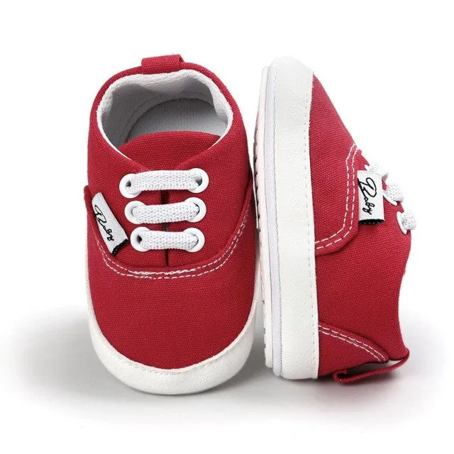 Spring Autumn Baby Newborn Girl Boy Soft Sole Anti-skid Toddler Infant Sneaker Shoes Casual Prewalker