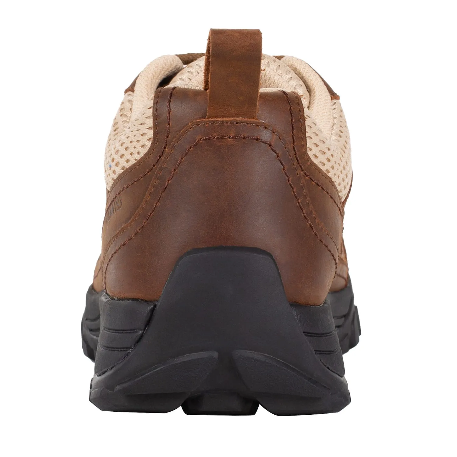 Trail Shoe • Bailey Brown Leather & Crème Mesh