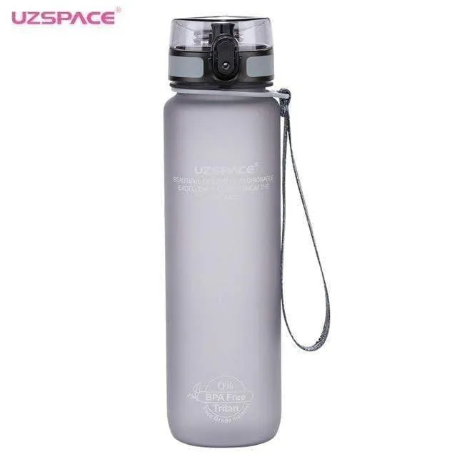 UZSPACE 1L Pop-top Water Bottle Leak-Proof Tritan BPA free