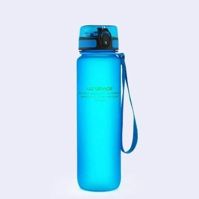 UZSPACE 1L Pop-top Water Bottle Leak-Proof Tritan BPA free