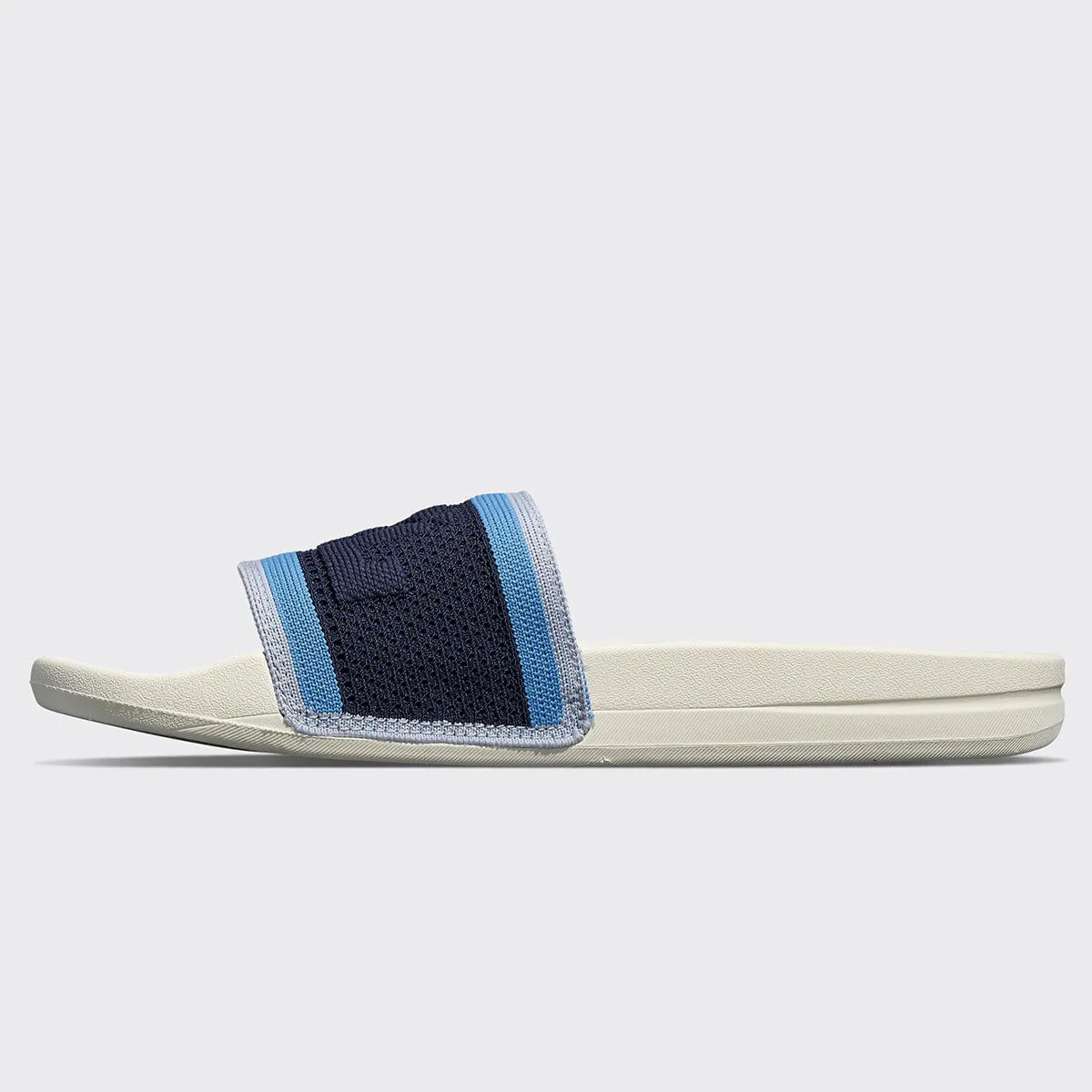 Women's Big Logo TechLoom Slide Navy / Coastal Blue / Ivory