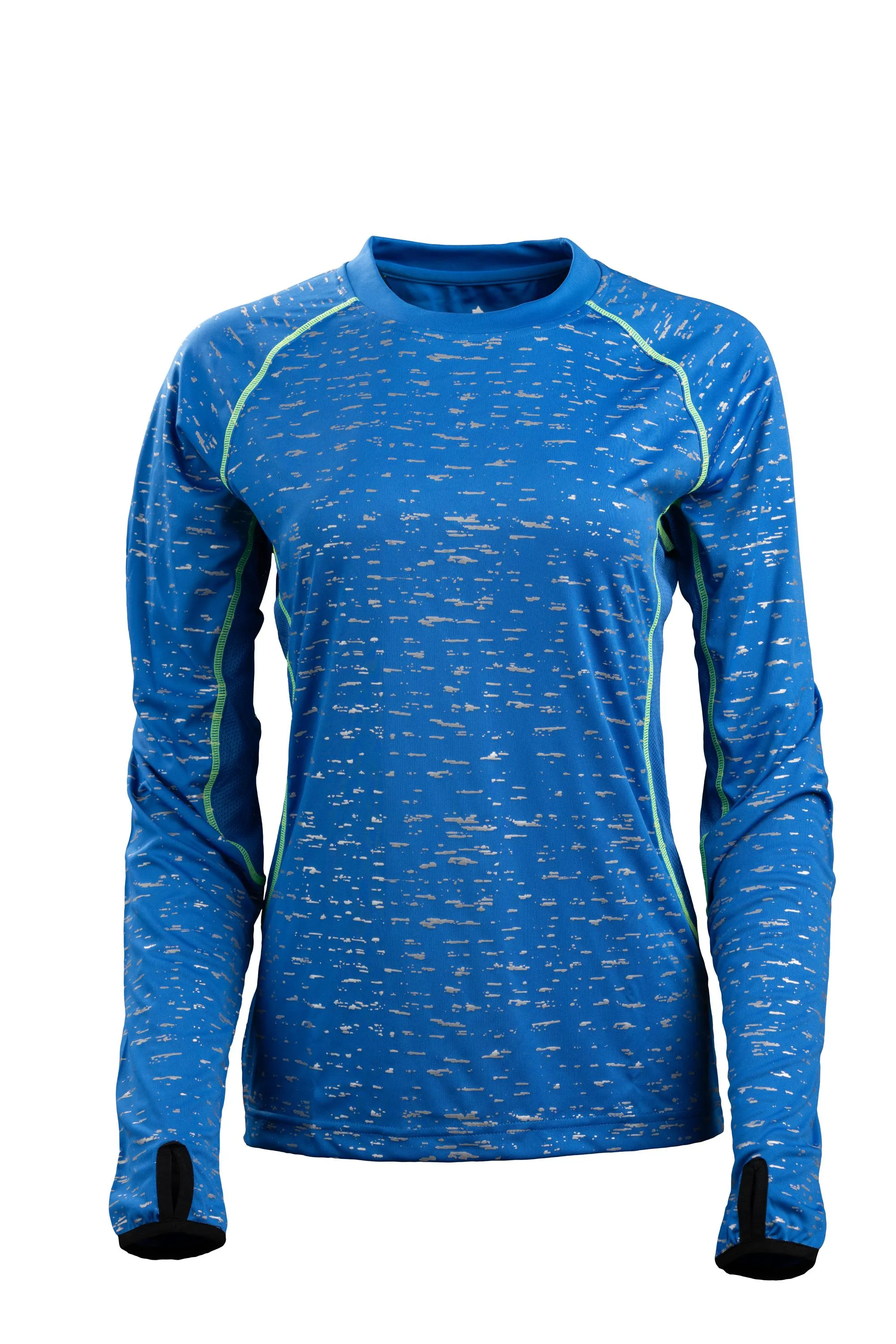 Women’s Blue Long Sleeve WildSpark™ Athletic Shirt