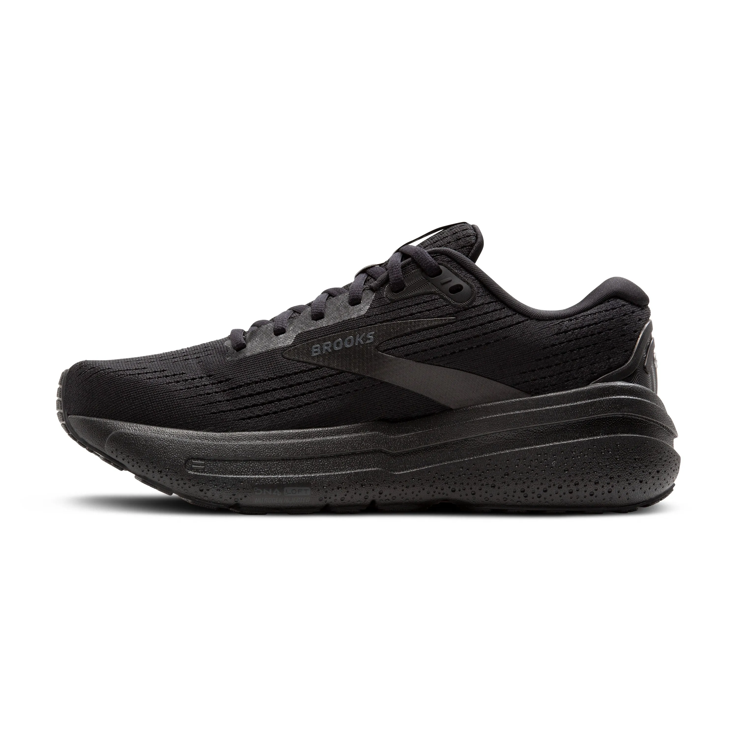 Women's Brooks Ghost Max 2 Color: Black/Black/Ebony