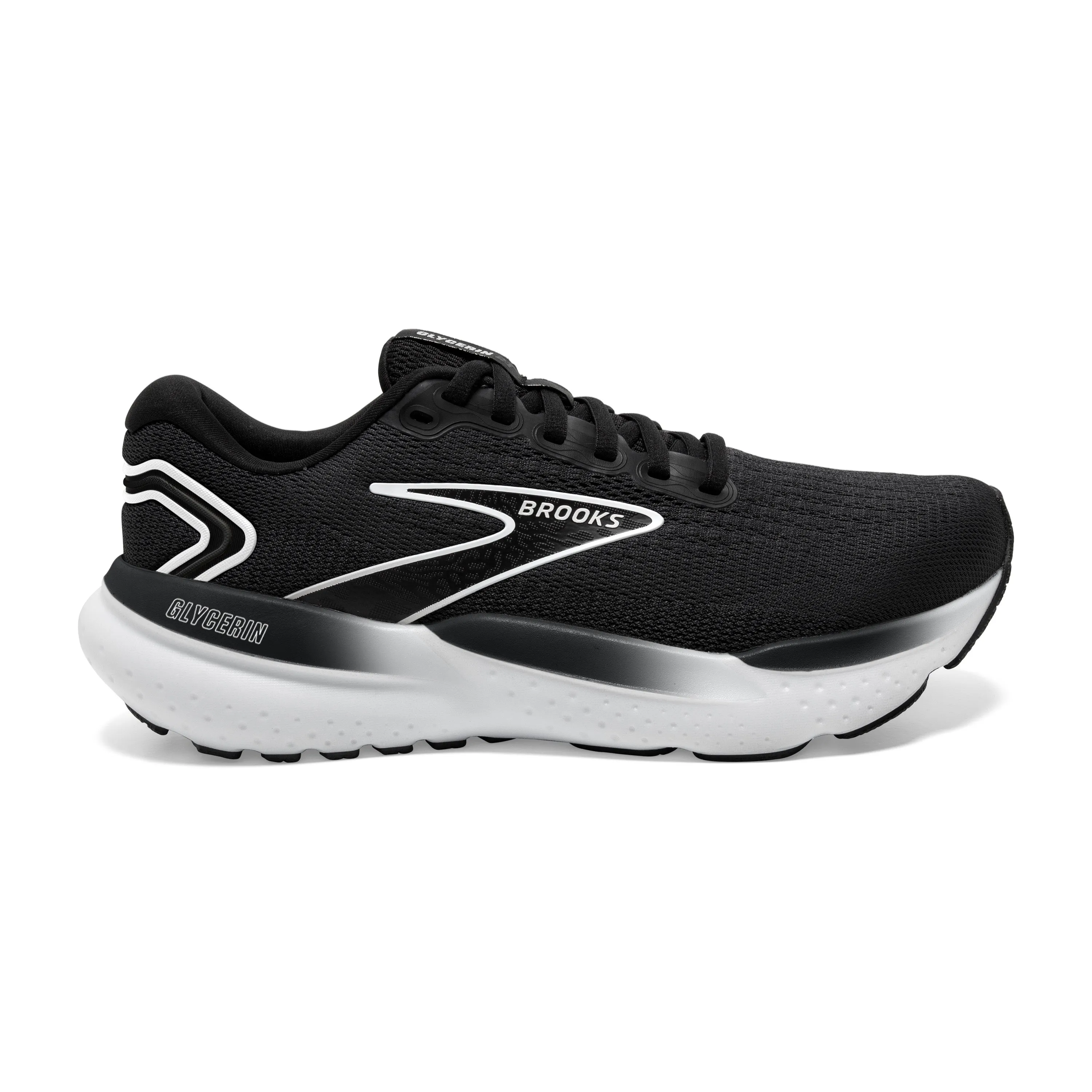 Women's Brooks Glycerin 21 Color: Black / Grey/ White