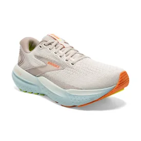 Women's Brooks Glycerin 21 Color: Coconut/Aqua/Autumn Sunset