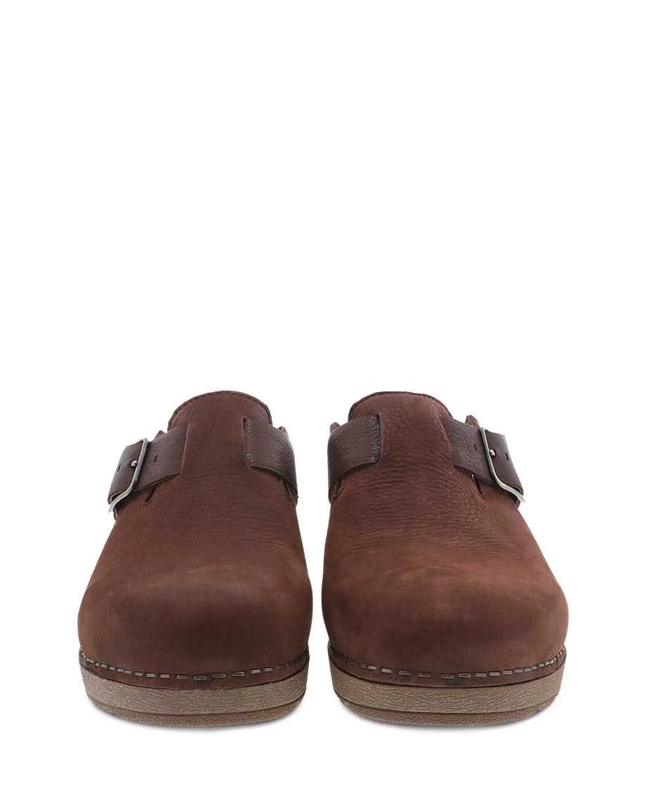 Women's Dansko Caia Color: Brown Milled Nubuck