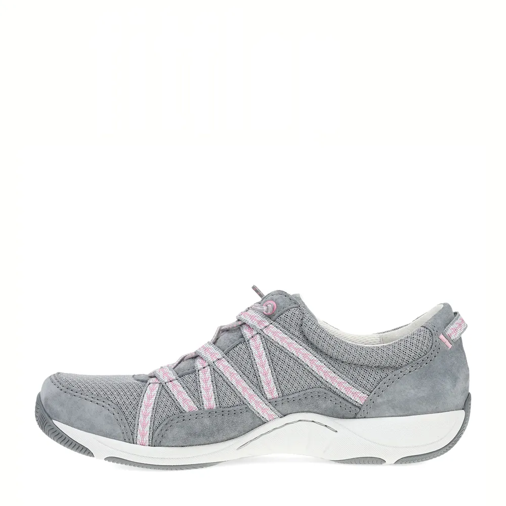 Women's Dansko Harlyn Color: Grey Suede Sneaker