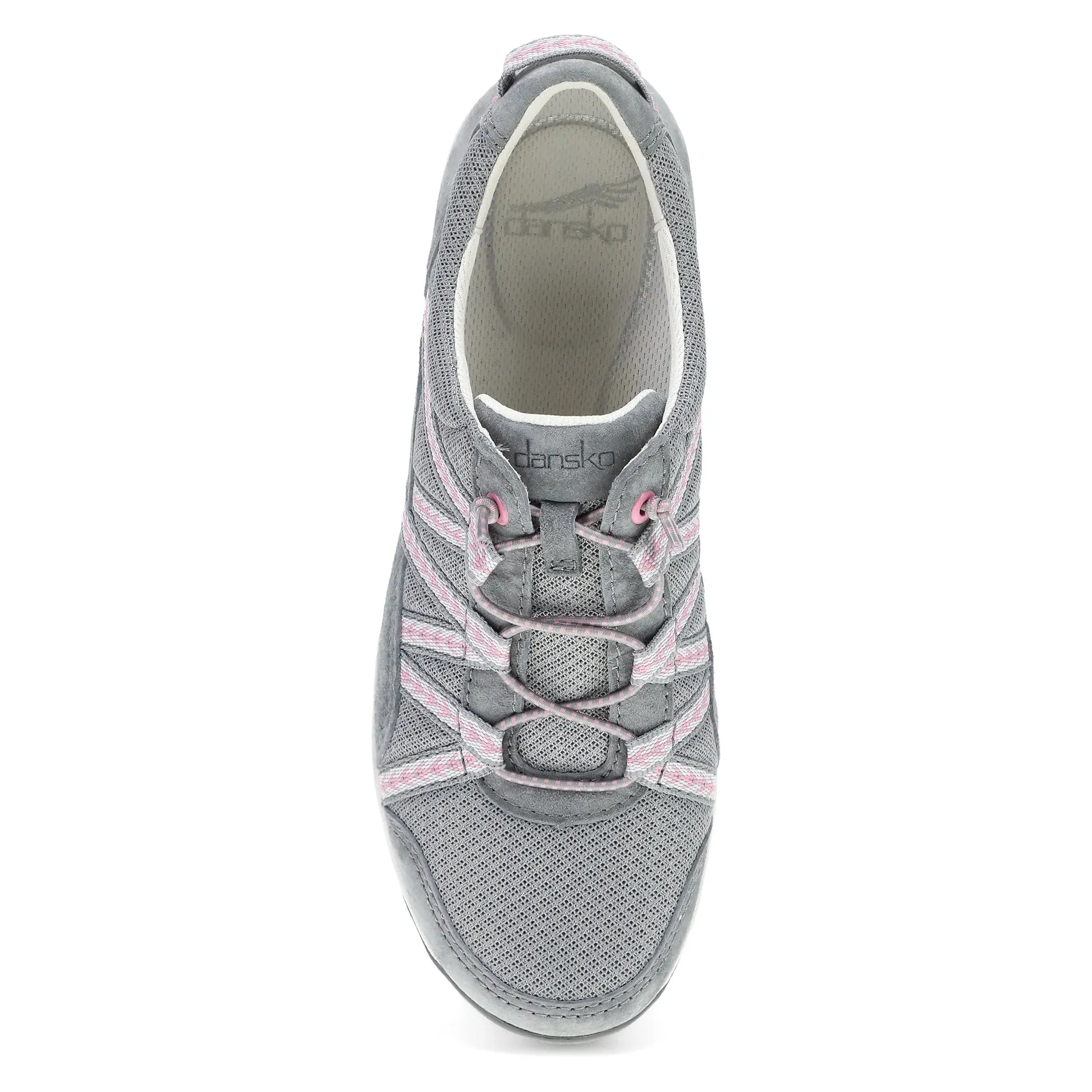 Women's Dansko Harlyn Color: Grey Suede Sneaker