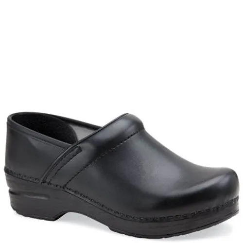 Women's Dansko  Professional Color: Black Cabrio (NARROW WIDTH)