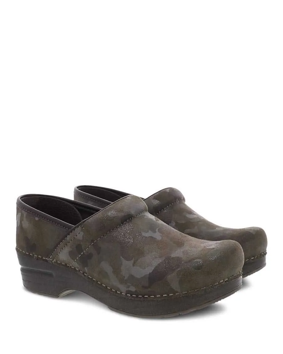 Women's Dansko  Professional Color: Camo Suede