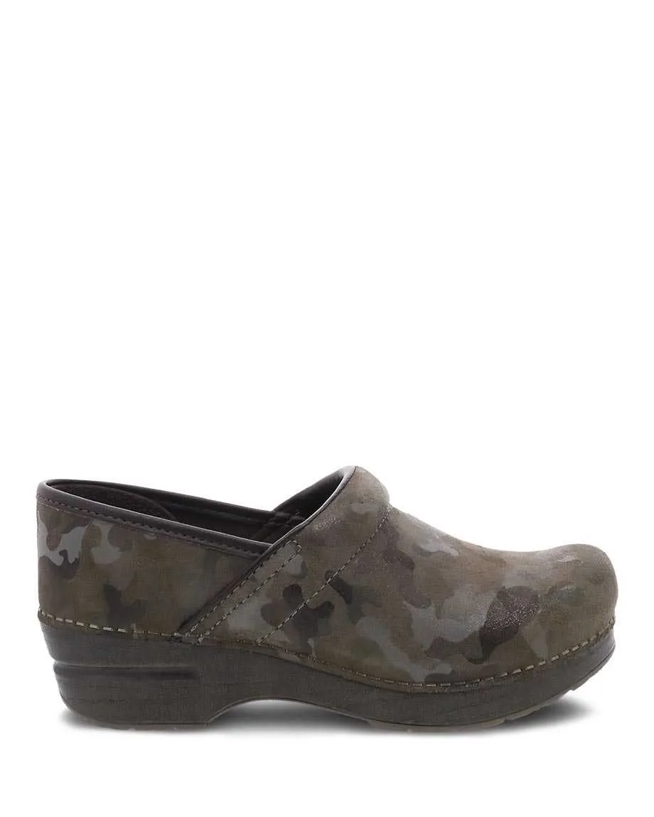 Women's Dansko  Professional Color: Camo Suede