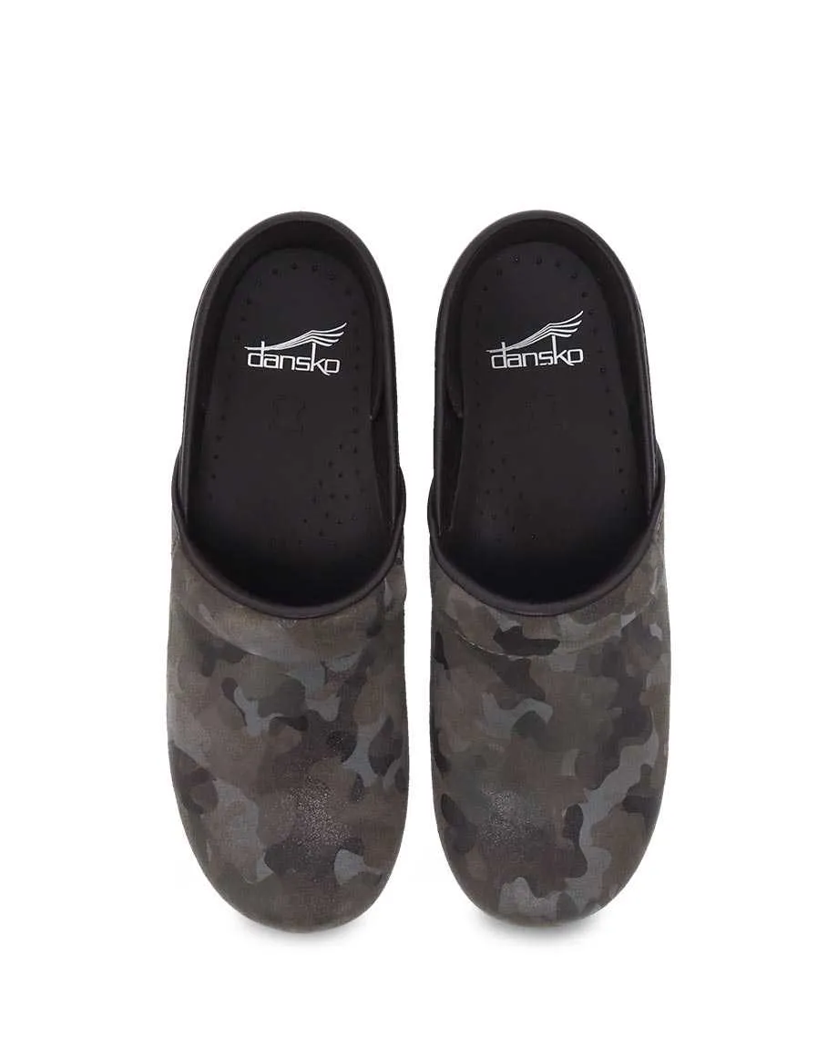 Women's Dansko  Professional Color: Camo Suede