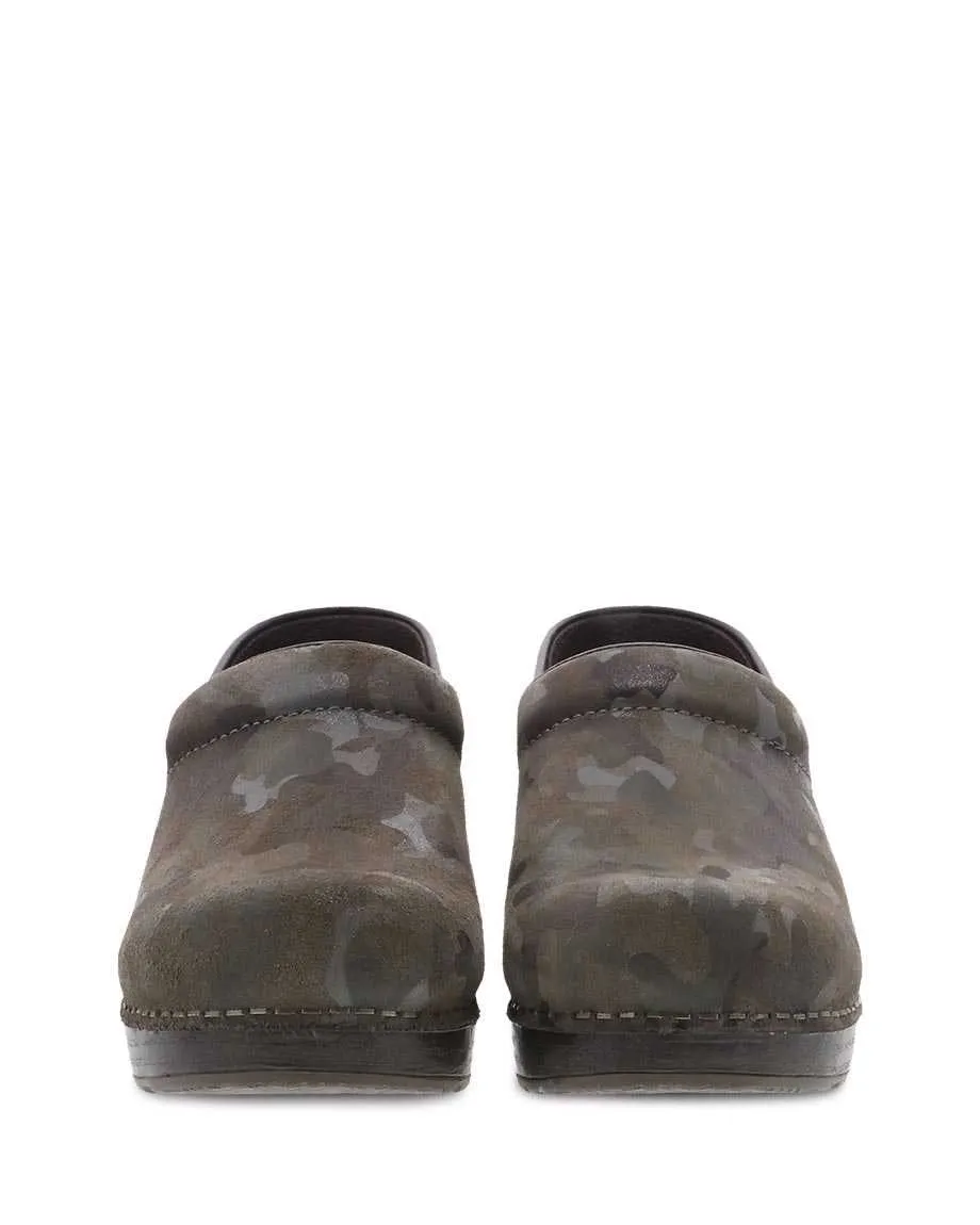 Women's Dansko  Professional Color: Camo Suede