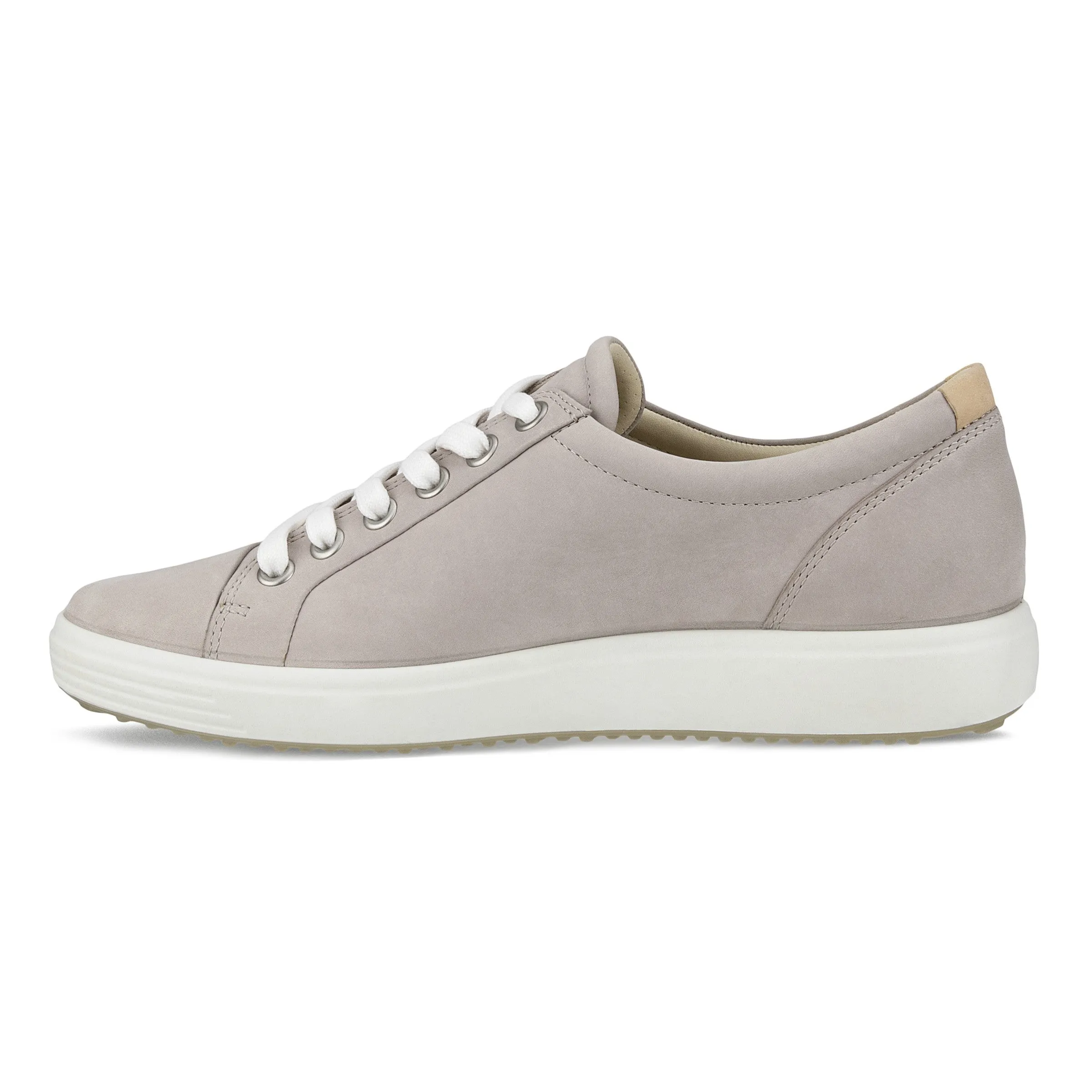 Women's Ecco Soft 7 Sneaker Color: Grey Rose