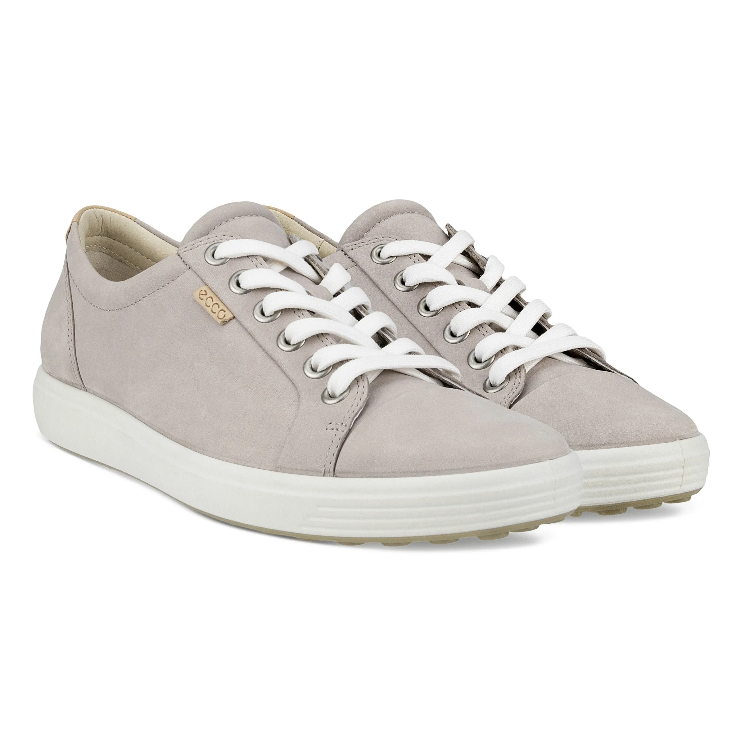 Women's Ecco Soft 7 Sneaker Color: Grey Rose