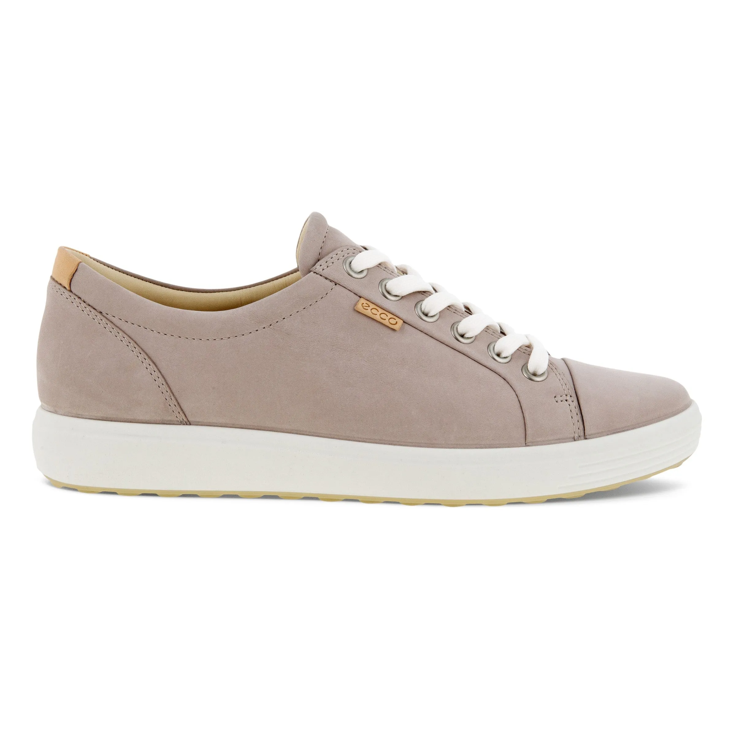 Women's Ecco Soft 7 Sneaker Color: Grey Rose