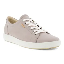 Women's Ecco Soft 7 Sneaker Color: Grey Rose