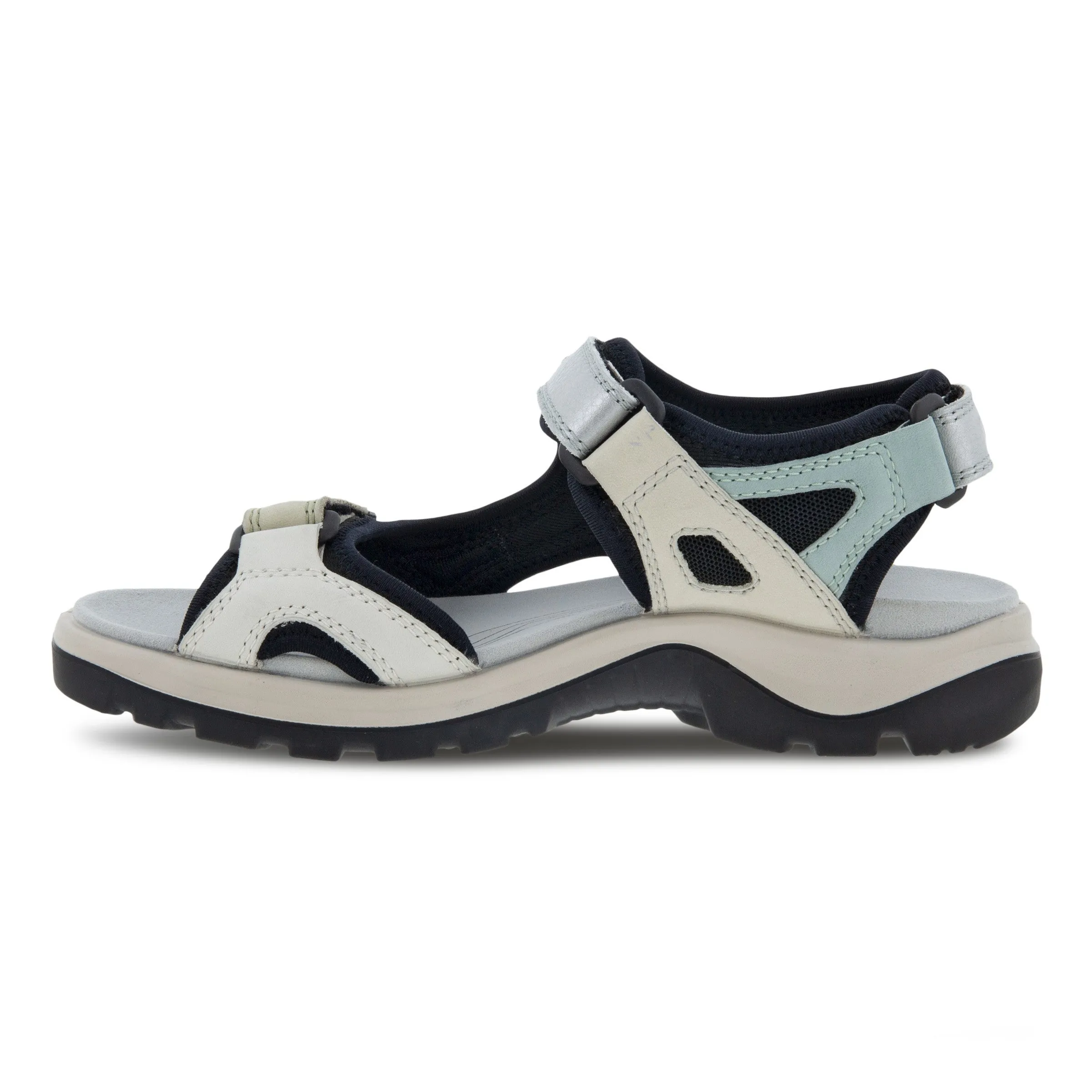 Women's Ecco Yucatan Sandal Color: Multicolor Sage