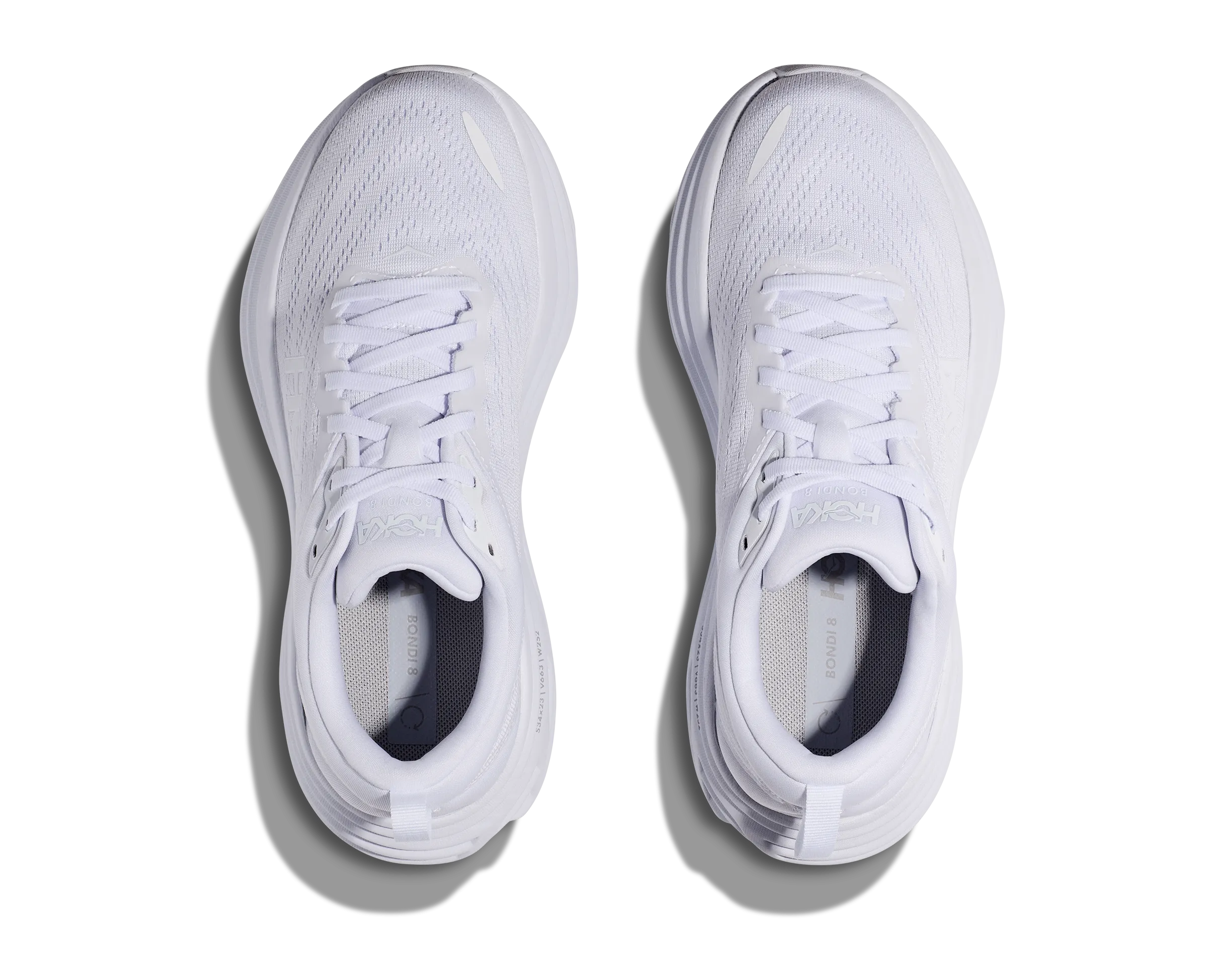 Women's Hoka Bondi 8 Color: White / White