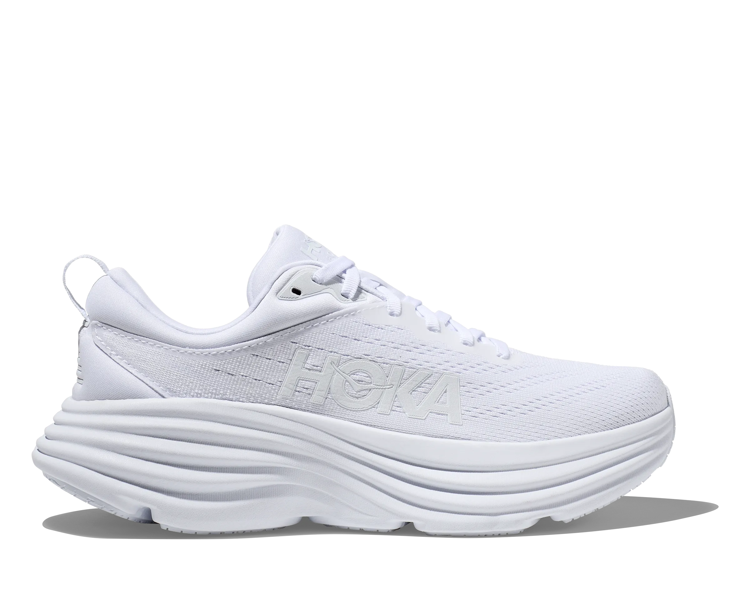 Women's Hoka Bondi 8 Color: White / White