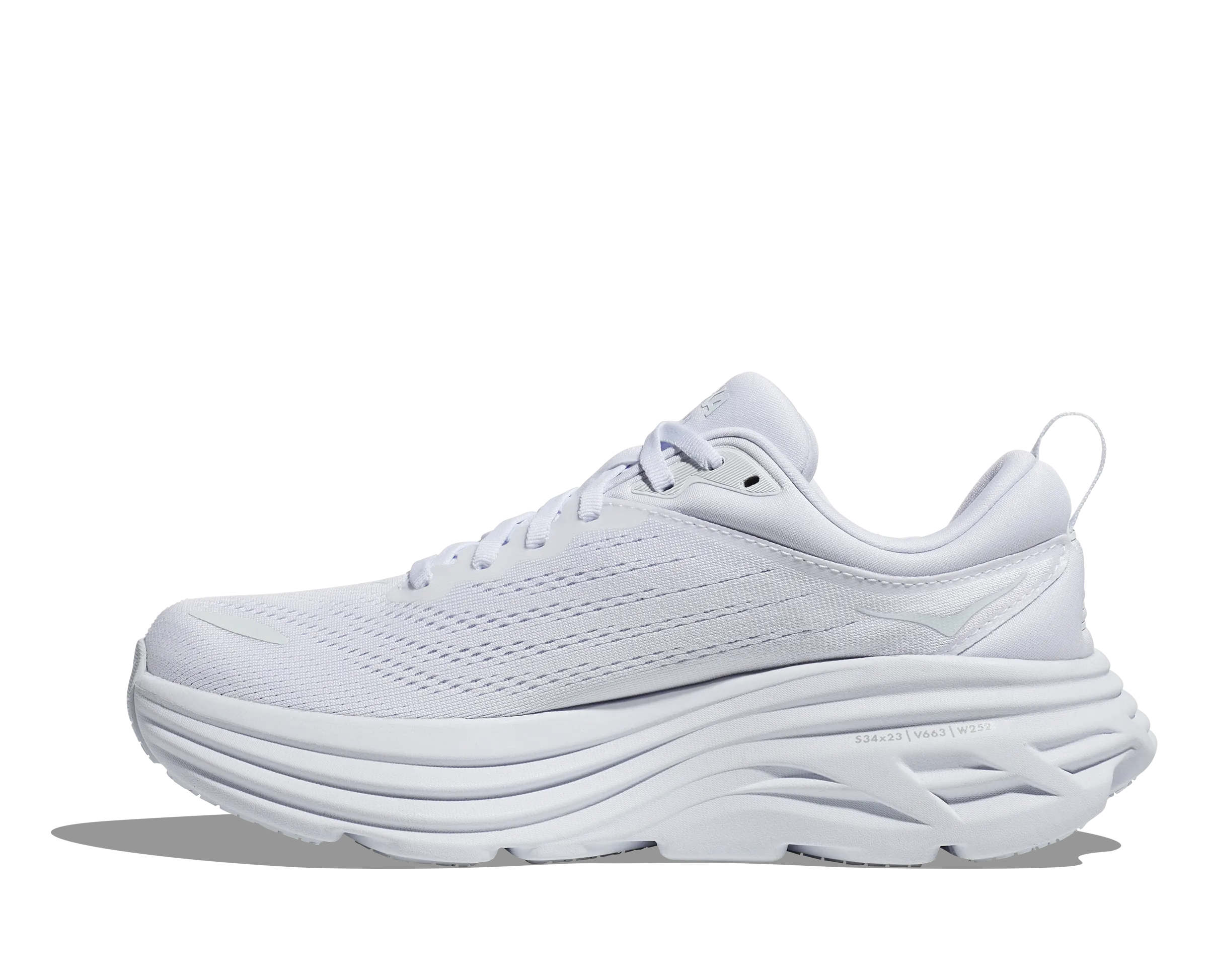 Women's Hoka Bondi 8 Color: White / White